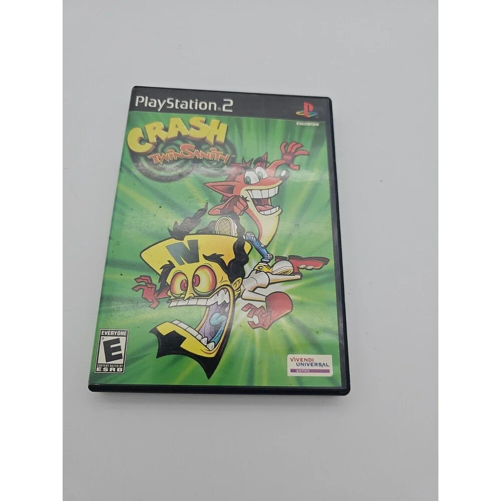Crash Twinsanity (Sony PlayStation 2, 2004) With Instructions
